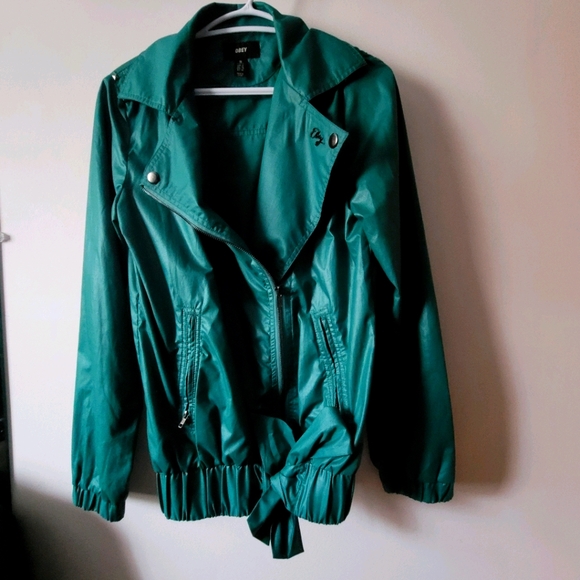 Obey, Moto Green Jacket - Picture 1 of 5
